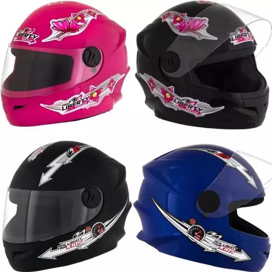 Capacete Moto Infantil Pro Tork New Liberty 4 Kids Varias Cores Disponíveis