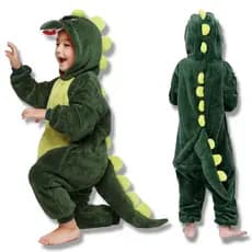 Pijama Infantil Menino Dino Kigurumi - Pronta Entrega