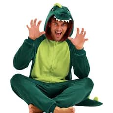 Pijama Masculino Dinossauro Kigurumi Adulto Pronta Entrega