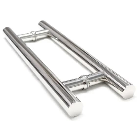 Puxador Tubular Aço Inox 60cm para Porta de Madeira, Vidro e Aluminio