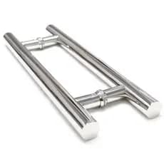 Puxador Tubular Aço Inox 60cm para Porta de Madeira, Vidro e Aluminio
