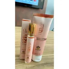 Kit Perfume Feminino 121 Vip Rose 28ml Zyone + Hidratante Feminino - Fregrância Importada