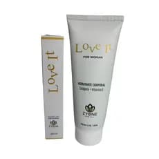 Kit Perfume Feminino Love It 28ml + Hidratante Feminino Zyone  - Importado