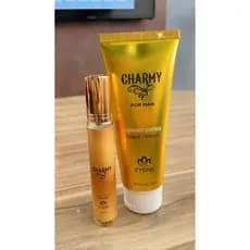 Kit Perfume Masculino Charmy 28ml + Hidratante Masculino Zyone - Fragrância Importada