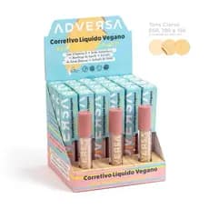NOVO Corretivo Líquido Matte Adversa com Ácido Hialurônico - Cruelty Free - Vegano - Escolha sua cor