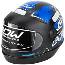 Capacete Gow Interlagos Com Viseira Cristal Automatica