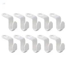 KIt 10 a 40 Ganchos Extensores  de Cabide de Roupas Conector