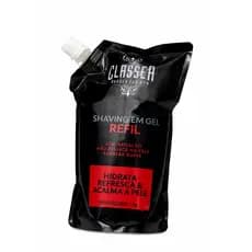 Shaving gel refil Classe A 1kg embalagem preta