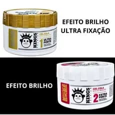 Gel Cola Premium Ultra Fixação + Gel Cola Extra Forte 300G Kings Premium