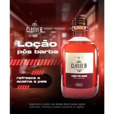 Loção pós barba Classe A 240ml refresca e acalma a pele