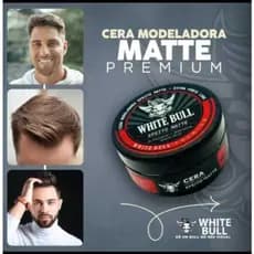 Cera Modeladora Matte Premium 130g - White Bull Premium