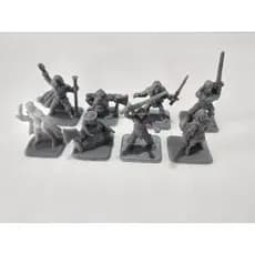 kit Miniaturas Heroquest - Heróis Femininas ou Masculinas.