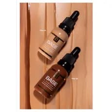 Base Fluida Anairana makeup pro Efeito Photoshop - Soft Matte, Longa Duração e Ativos e Skincare 30ml