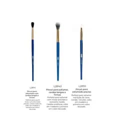 Kit 3 Pincéis para Esfumado Profissional | Precisão e Acabamento Perfeito