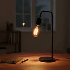 Luminaria de Mesa Abajur L Bivolt  2 unidades Moderno Vintage Elegante E27
