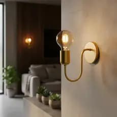 Luminária Arandela de Parede LOFT Lustre Aramado Vintage Retrô Industrial