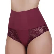 Calcinha Cinta Modeladora Cintura Compressão Cós Alto Fernanda