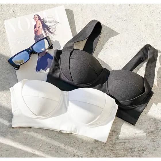Cropped Top Bojo Meia Taça
