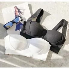 Cropped Top Bojo Meia Taça