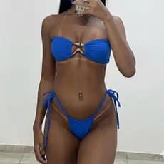 Conjunto Biquini  Tomara Que Caia Ajustável Blogueira