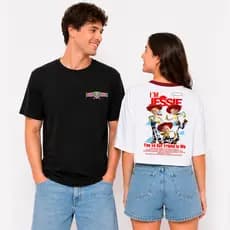 Camiseta Cropped Casal Buzz Lightear e Jessie Personagens Toy Story FC LEIA DESCRIÇÃO