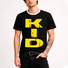 Camiseta Algodão Unissex Kid Abelha Banda Album Camisa Masculina T-Shirt Feminina