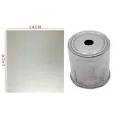 Kit Ponta Ponteira Bico Magnetron Microondas Redonda + Mica Micro- ondas