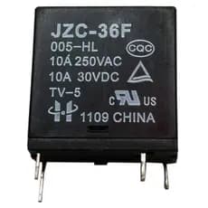 Rele 5v X 10a 4 Terminais Jzc-36f