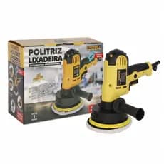 Politriz Lixadeira Automotiva Profissional 127v Alta Performance Acabamento Impecavel
