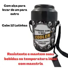 Cooler Caixa  Térmica Redondo Com Alça Reforçada Para Bebidas Festa Piscina Praia Churrasco