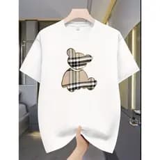 Blusa Camiseta Unissex Ursinho Luxo Tendência Lançamento Promoção