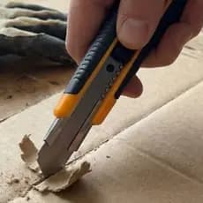 Kit Estiletes Profissional 18mm Lâmina Larga Reforçado