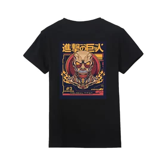 Camisa Camiseta Colossal Titan Anime Attack On Titan