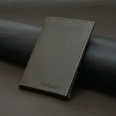 Carteira Masculina Couro Nobre Acabado Slim Leve