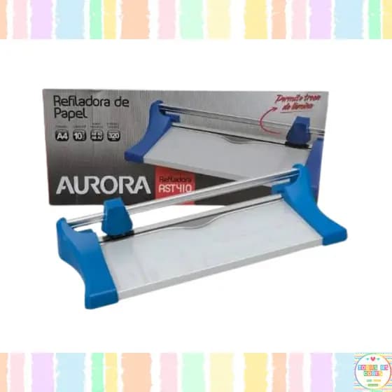 REFILADORA DE PAPEL AURORA AST410 TAMANHO A4 A5 A6 A7  USO PROFISSIONAL DOMÉSTICO ESCOLAR