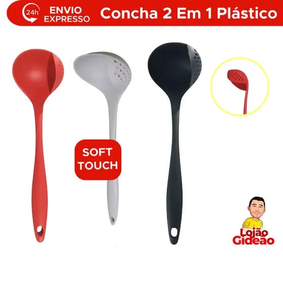 Concha Peneira De Plástico Grande Para Feijão Caldo e Grão
