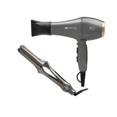 KIT MQ - SECADOR MQ PRO DIGITAL ÍON 2400W 127V + CHAPINHA PRANCHA ALISADORA MQ PRO 480