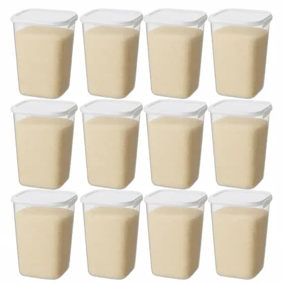 Kit Pote Porta Mantimento Com Travas em 3 Tamanhos Livre de BPA Material Resistente