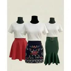 Saias Femininas Diversos Modelos | Brechó - Saia Mini, Saia Midi, Saia Longa