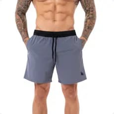 Short Masculino Confortável Reforçado Academia Caminhada Esportes Estiloso Leve Dia a Dia