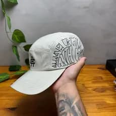 Boné Five Panel Anth Co Original Strapback Aba Reta Draw Always Originals Bege
