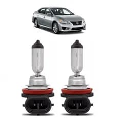 Par Lâmpada Original H11 Farol Milha Nissan Sentra