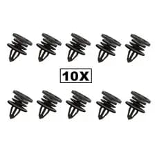 10 Presilha Fixador Forro Porta Fox Gol Spacefox Wolkswagen P136