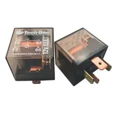 Rele Com 4 Terminais 12v Transparente - Tech One