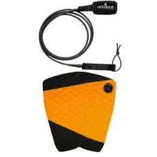 Deck para prancha de Surf Antiderrapante + Leash Strep Competição Surf 6 x 5mm Surf