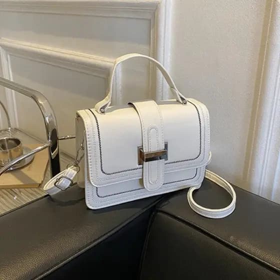 bolsa feminina transversal quadrado ombro  portátil crossbody passeio[1007]