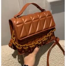 bolsa feminina transversal quadrado ombro portátil crossbody passeio[2046]