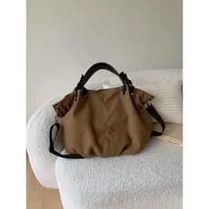 Bolsa Feminina de Lona moda de Ombro Simples Retrô Grande espaços [8953]