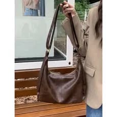 Bolsa Feminina Maillard Retro Crossbody Versátil de ombro transversal [8745]