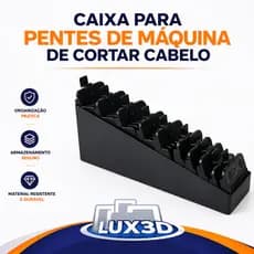 Suporte para Pentes de Máquina de Cortar Cabelo barbearia organizador
